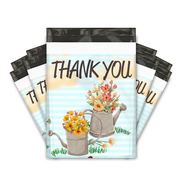 Other - 20 (10” x 13”) Watering Can Poly Mailers Poly Bags BRAND NEW